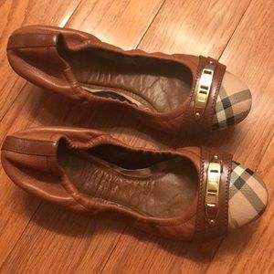 Authentic Burberry flat